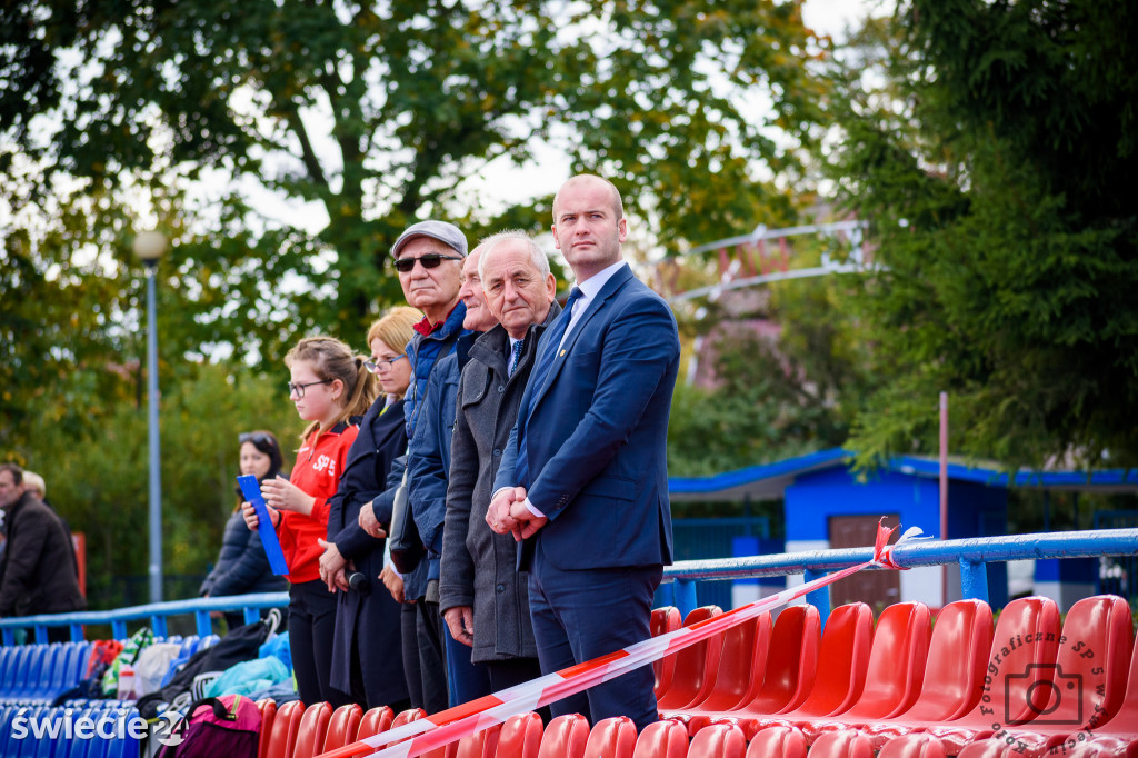 Festiwal sztafet na stadionie Wdy Świecie