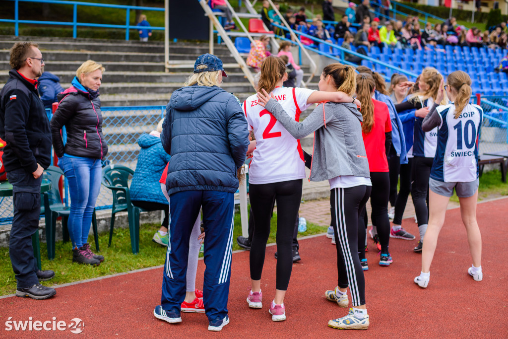 Festiwal sztafet na stadionie Wdy Świecie