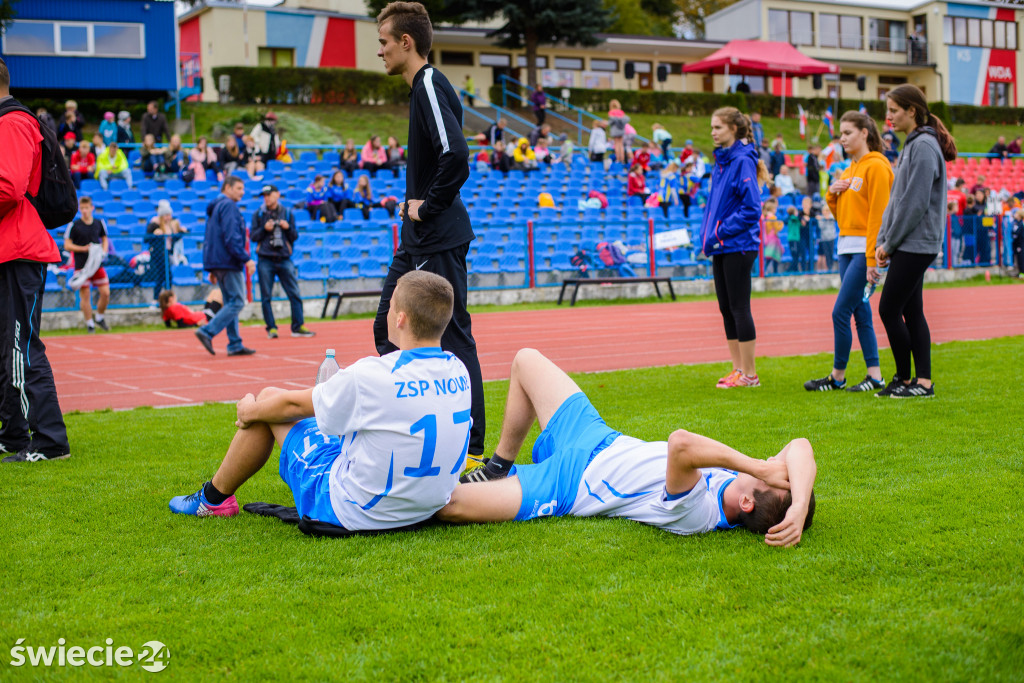 Festiwal sztafet na stadionie Wdy Świecie