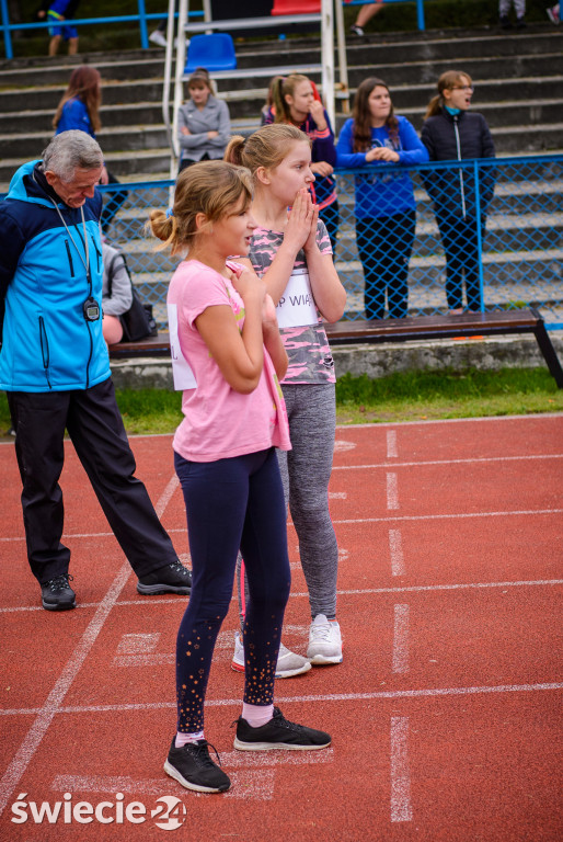 Festiwal sztafet na stadionie Wdy Świecie