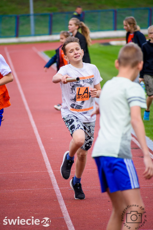 Festiwal sztafet na stadionie Wdy Świecie