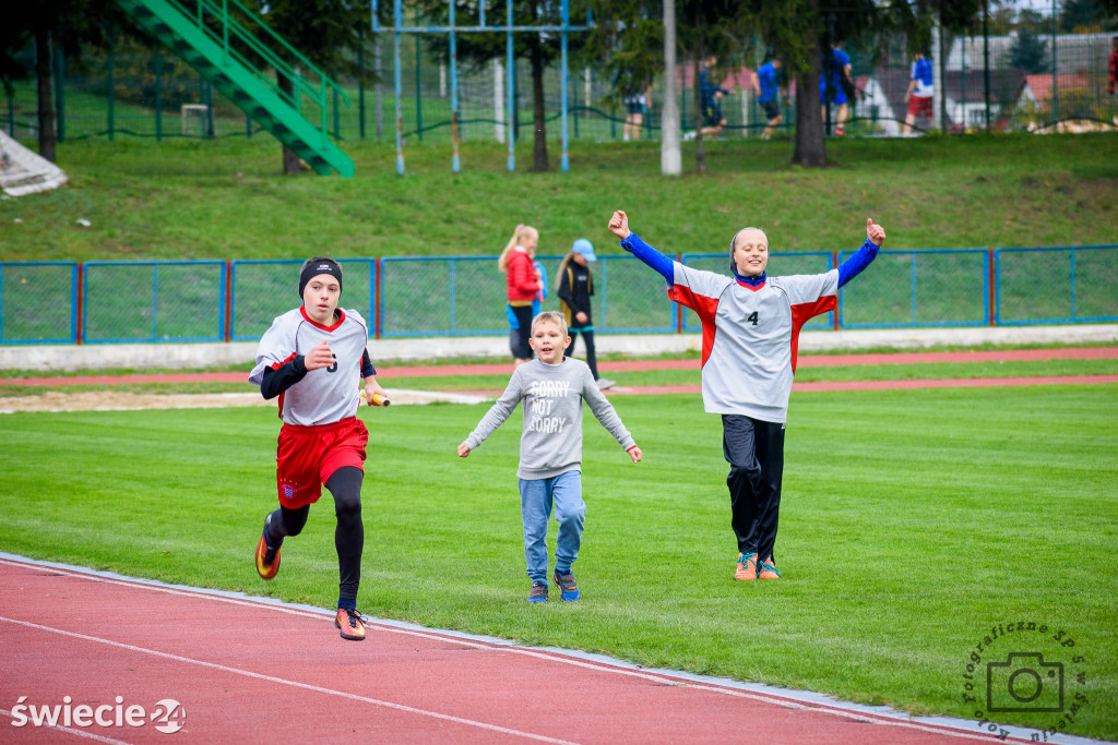 Festiwal sztafet na stadionie Wdy Świecie