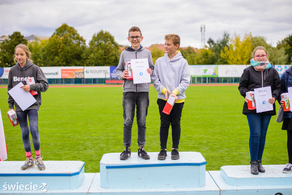 Festiwal sztafet na stadionie Wdy Świecie