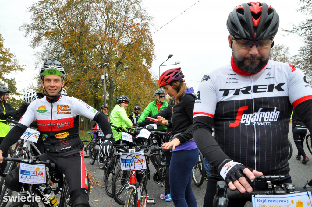 Rowerowa przejażdżka jesienna