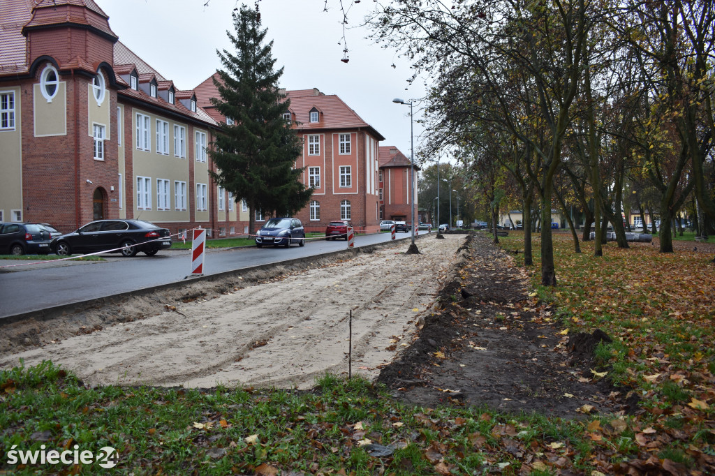 Miasto buduje parking przy ul. Hallera