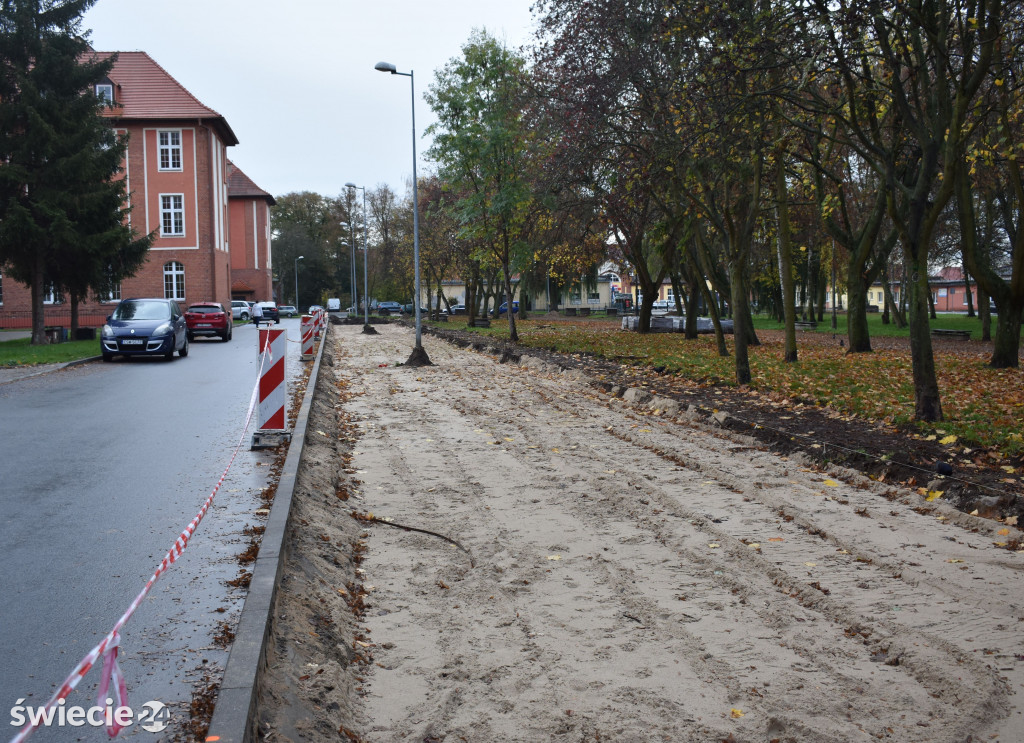 Miasto buduje parking przy ul. Hallera