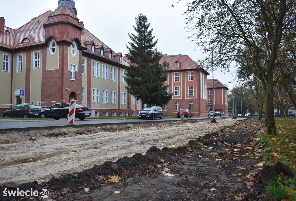 Miasto buduje parking przy ul. Hallera