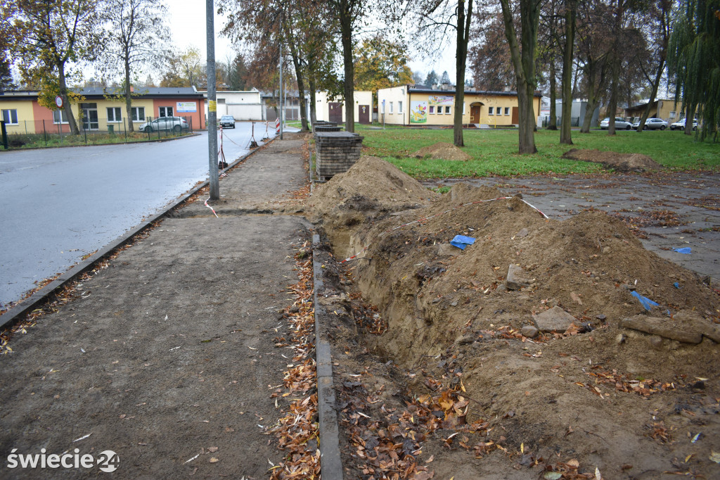 Miasto buduje parking przy ul. Hallera