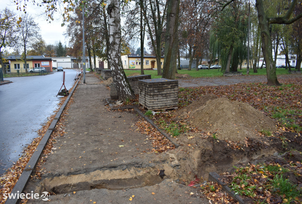 Miasto buduje parking przy ul. Hallera