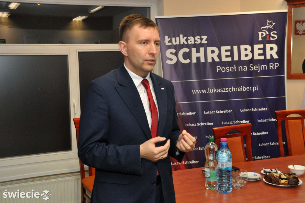 Minister Schreiber w Świeciu