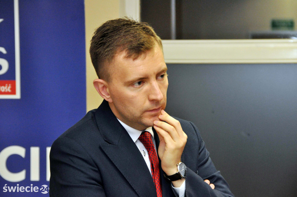 Minister Schreiber w Świeciu