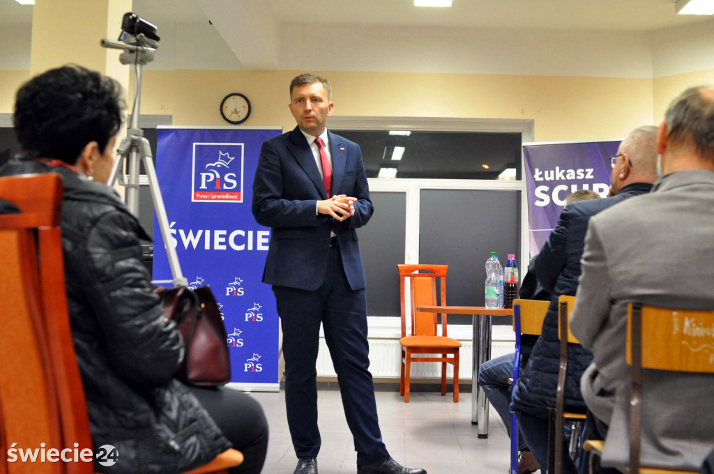 Minister Schreiber w Świeciu