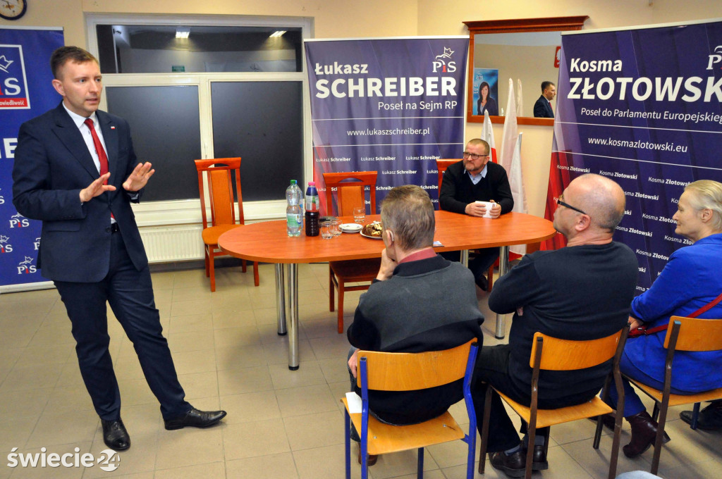 Minister Schreiber w Świeciu