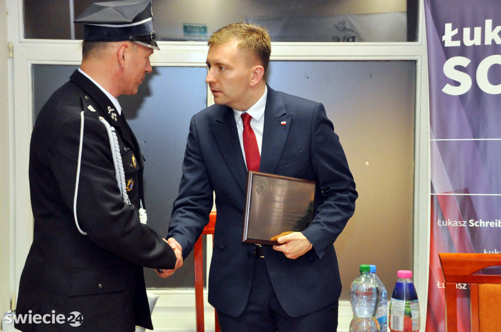 Minister Schreiber w Świeciu