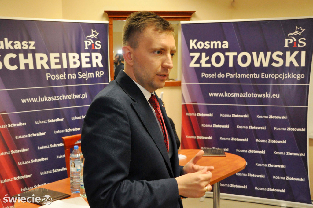 Minister Schreiber w Świeciu