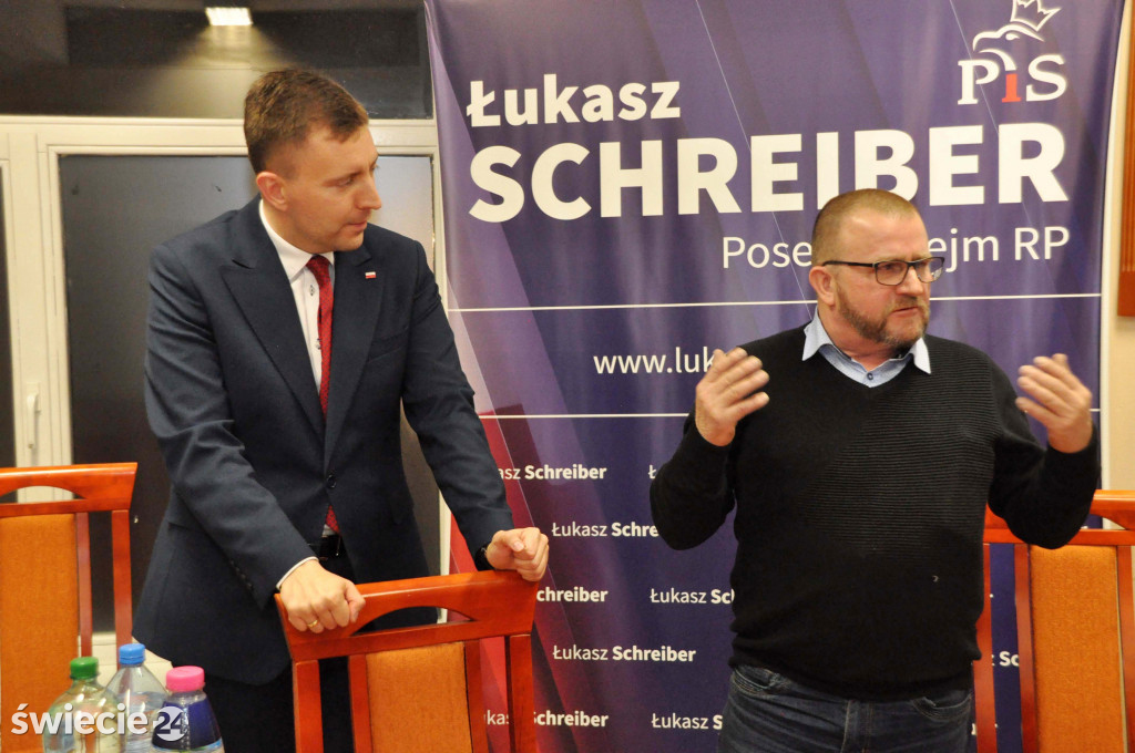 Minister Schreiber w Świeciu
