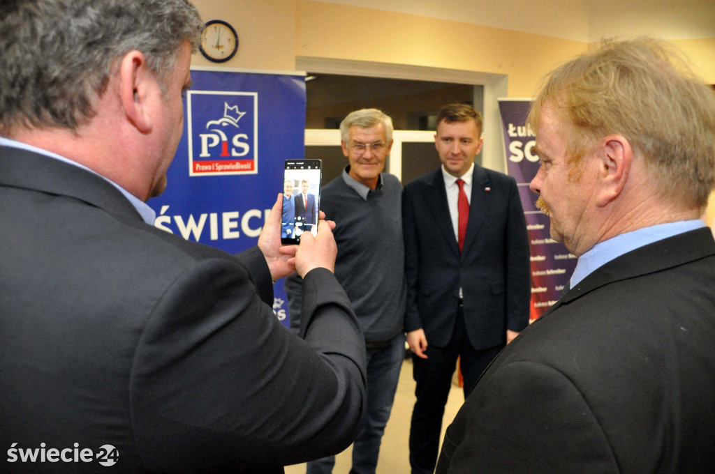 Minister Schreiber w Świeciu