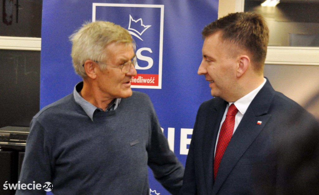 Minister Schreiber w Świeciu