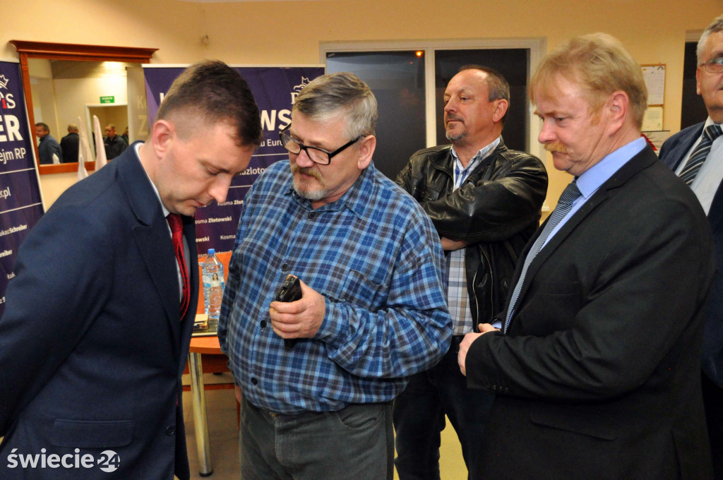 Minister Schreiber w Świeciu