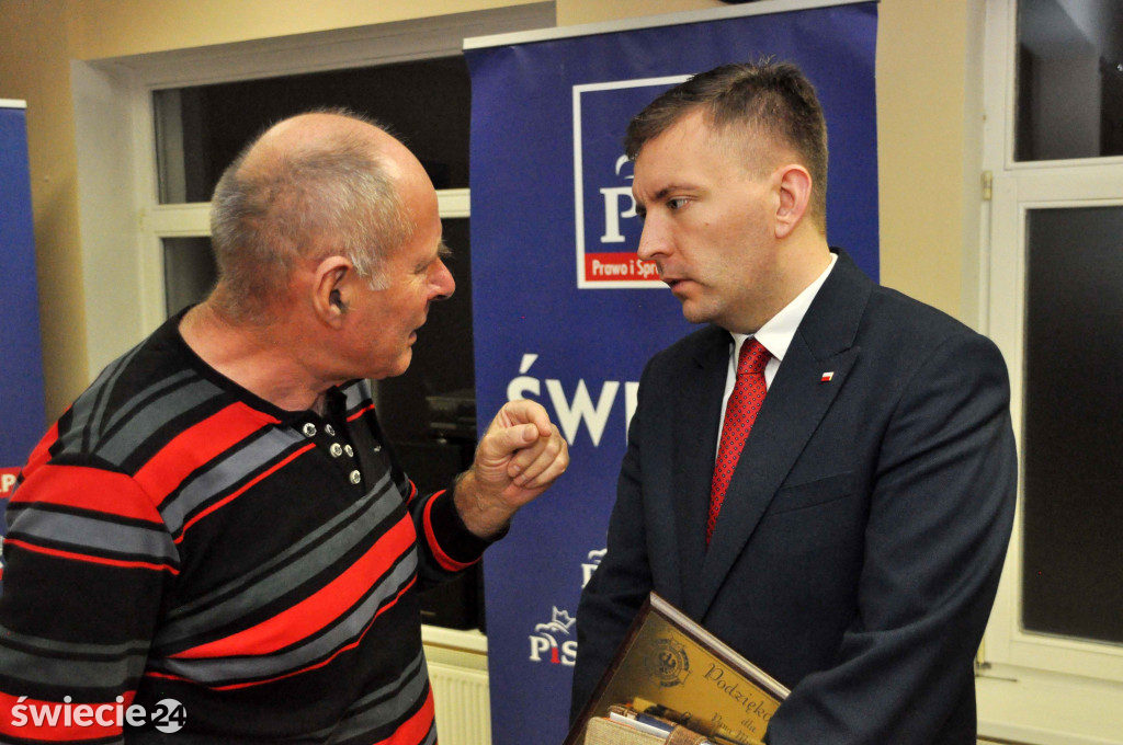 Minister Schreiber w Świeciu