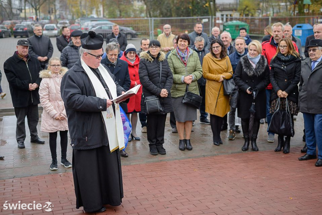 Otwarcie boisk przy SP 5 w Świeciu