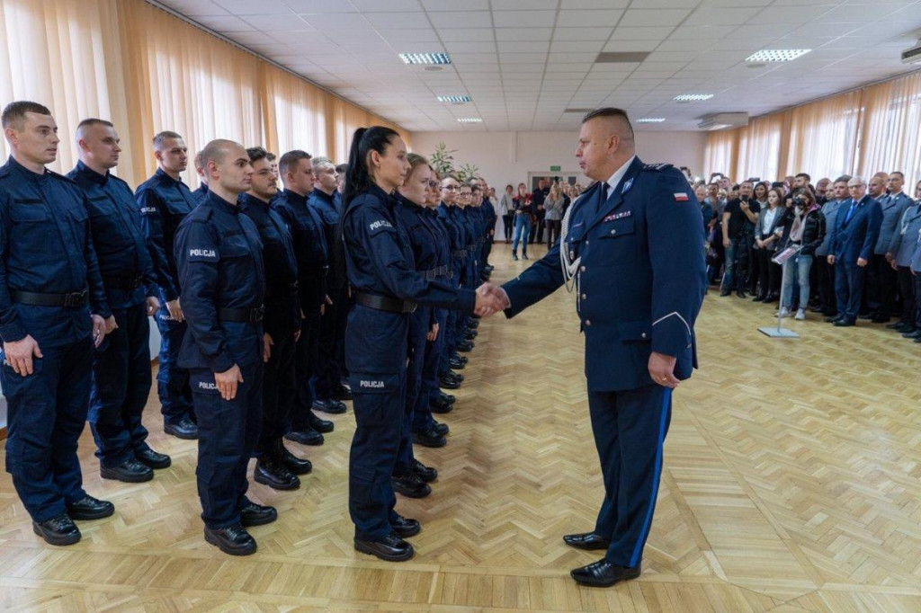 Nowi policjanci KPP w Świeciu