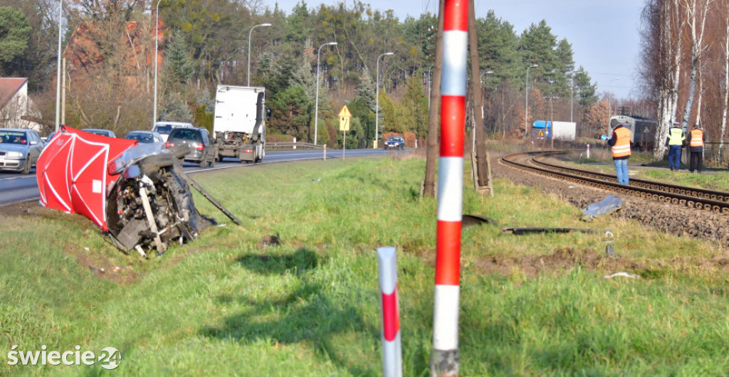 Janusz Dzięcioł zginął w wypadku na przejeździe