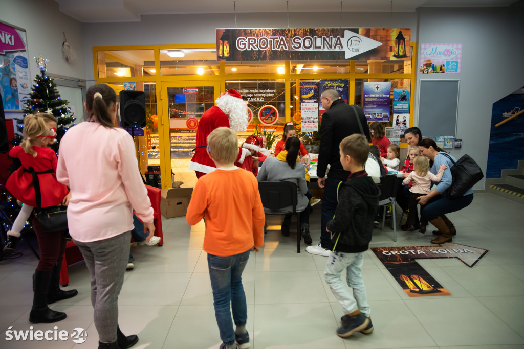 Mikołajki w Parku Wodnym