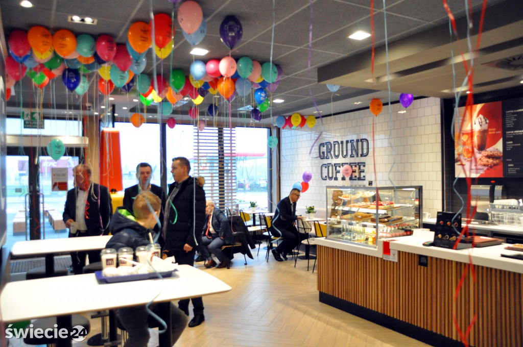 Otwarcie McDonald's w Świeciu