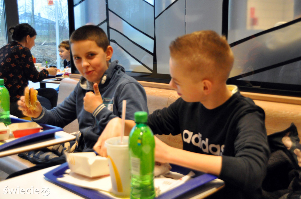 Otwarcie McDonald's w Świeciu