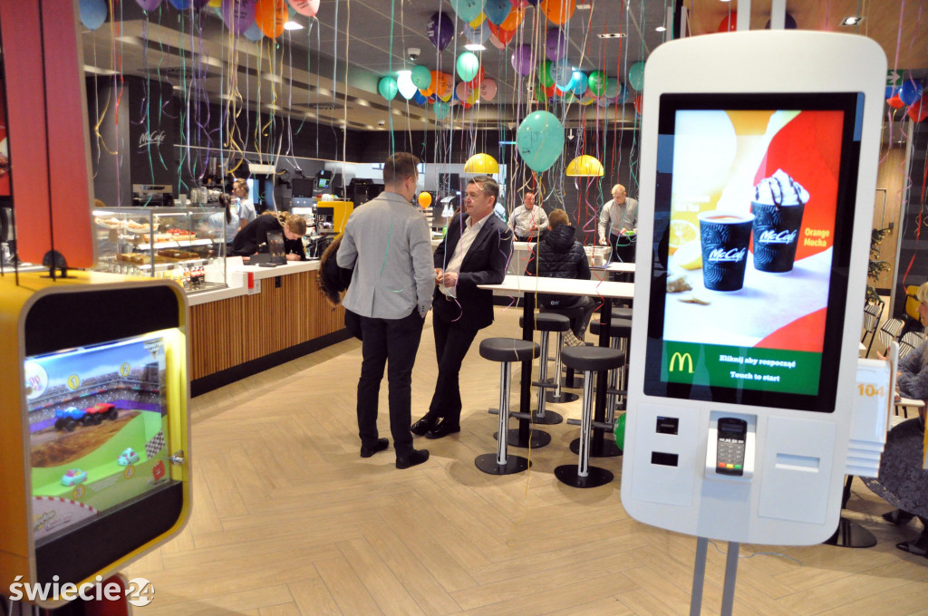 Otwarcie McDonald's w Świeciu