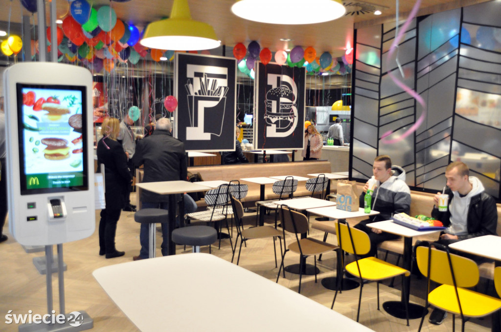 Otwarcie McDonald's w Świeciu