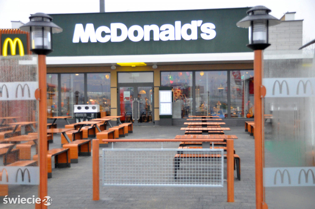 Otwarcie McDonald's w Świeciu