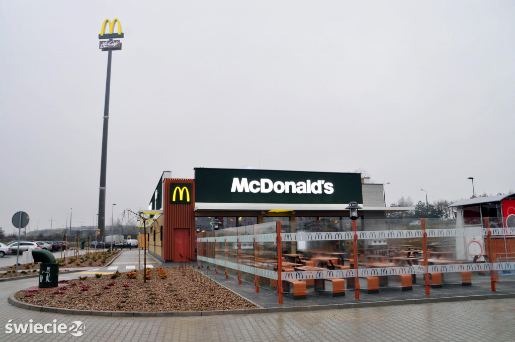 Otwarcie McDonald's w Świeciu