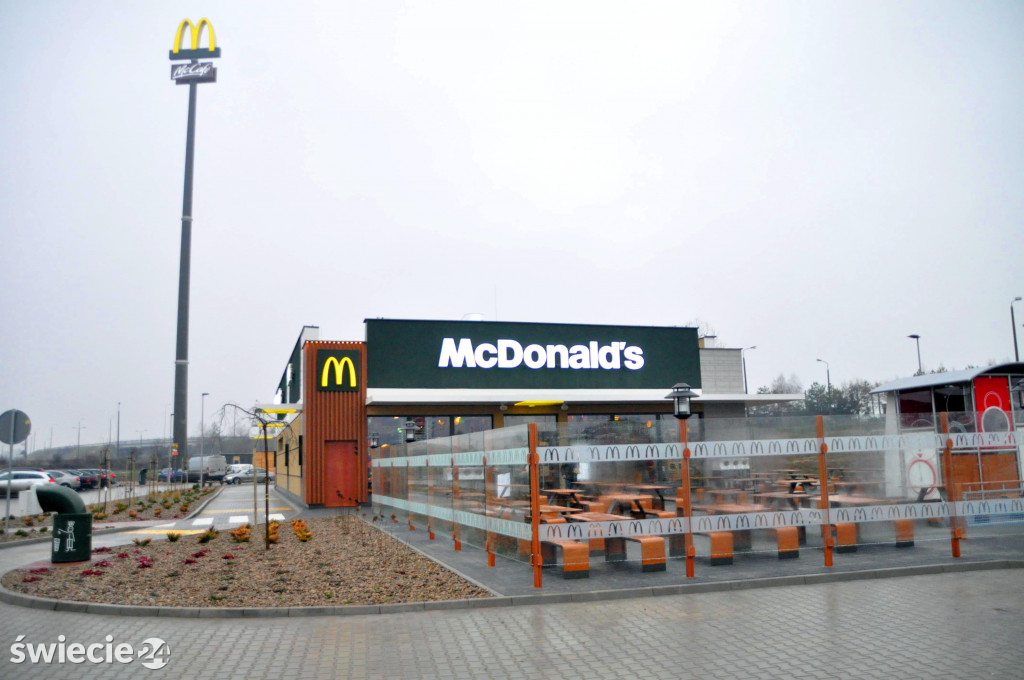 Otwarcie McDonald's w Świeciu