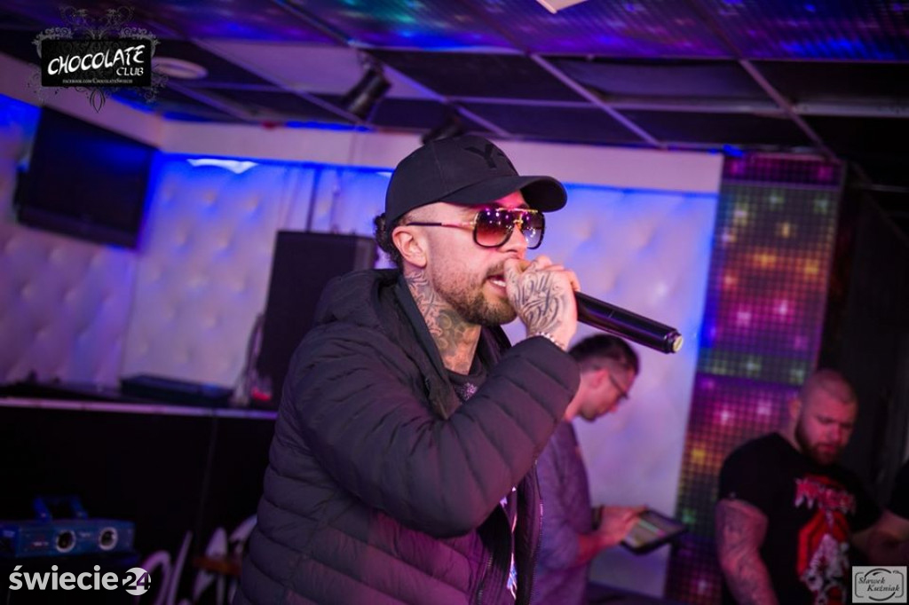Malik Montana w Chocolate Club - zobacz ZDJĘCIA
