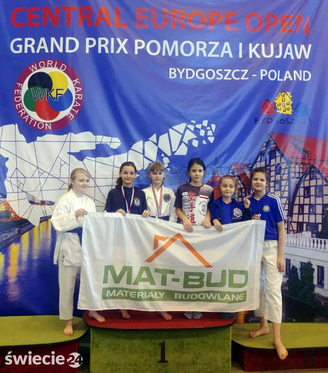 Karatecy z medalami na Central Europe Open 2020