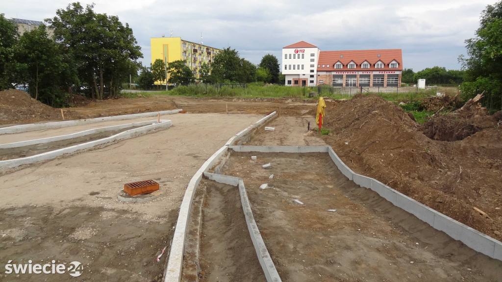 Rondo przy szpitalu nabiera kształtów