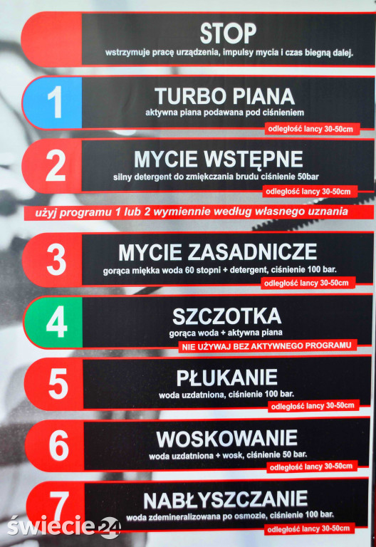 Myjnia Bricomarche po modernizacji