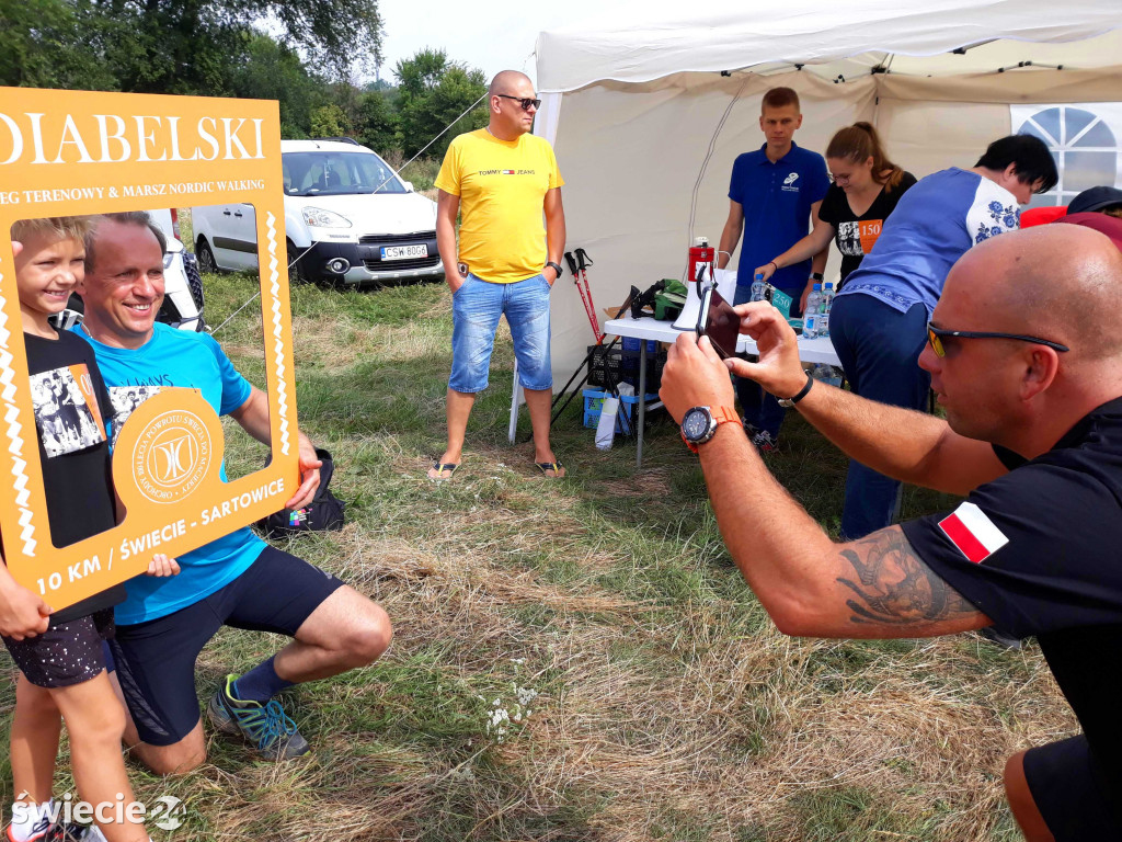 I Diabelski Bieg Terenowy i Marsz Nordic Walking