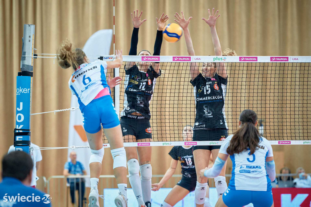 Jokerki pokonane przez ŁKS Commercecon Łódź (0:3)