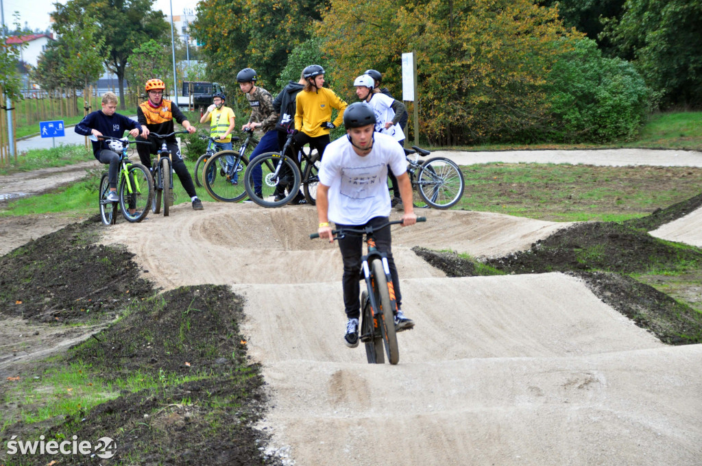 Otwarcie trasy MTB Czarna Woda w Świeciu