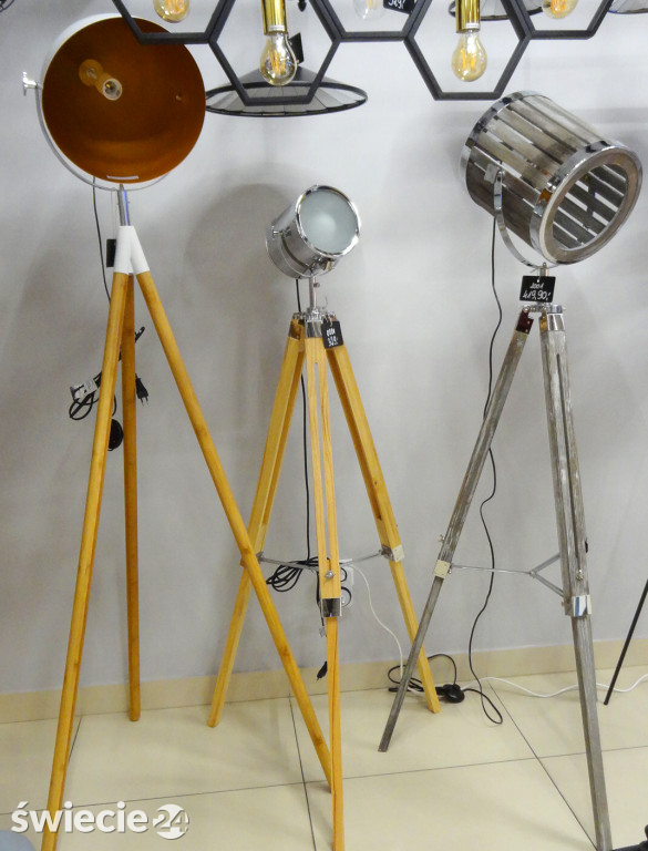 Nowoczesny design lamp w sklepie ART-LED