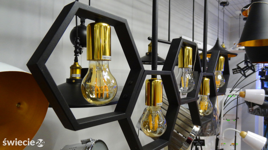 Nowoczesny design lamp w sklepie ART-LED