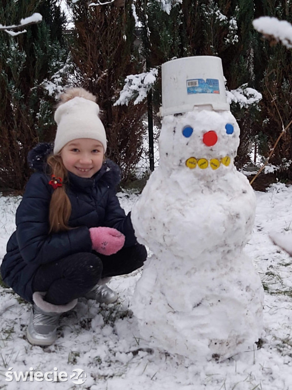 Jest śnieg to lepi się bałwany. Fotki Czytelników