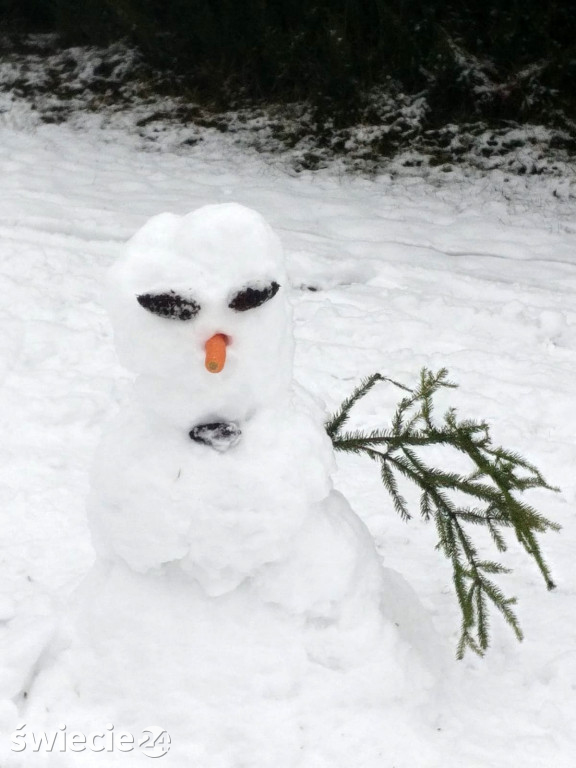 Jest śnieg to lepi się bałwany. Fotki Czytelników