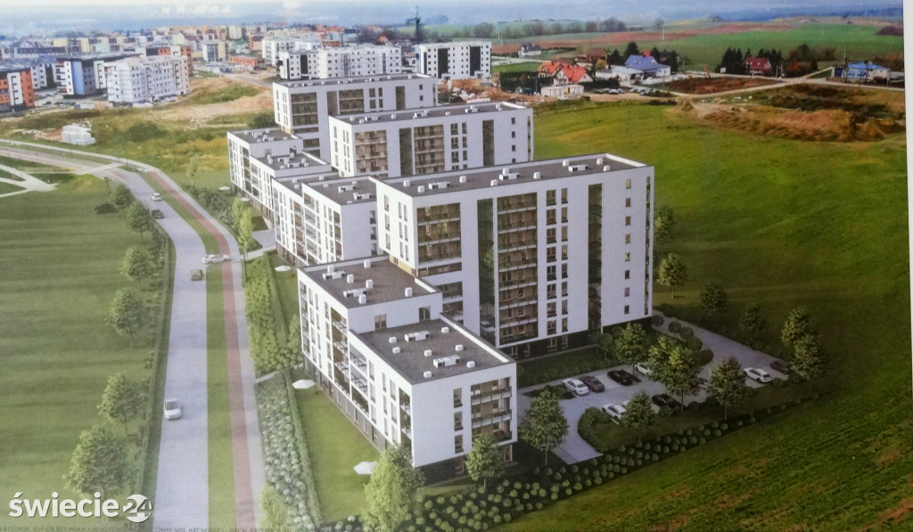 Tak mogą wyglądać wieżowce w Świeciu