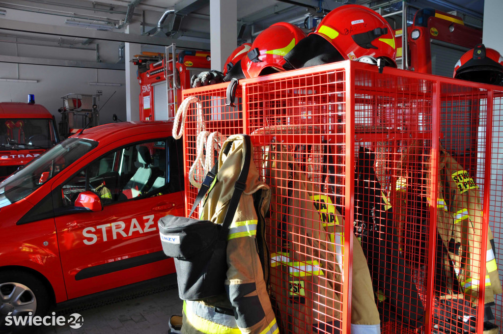 Jak strażacy urządzili się w nowej komendzie