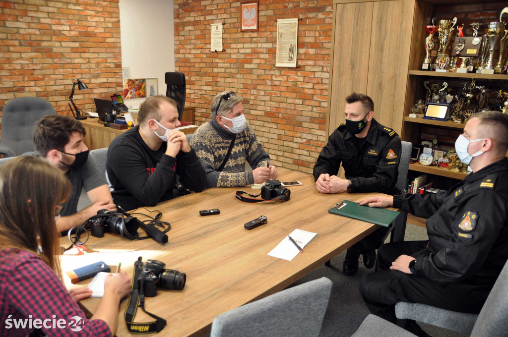 Jak strażacy urządzili się w nowej komendzie