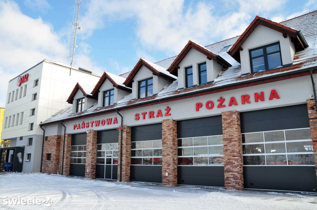 Jak strażacy urządzili się w nowej komendzie